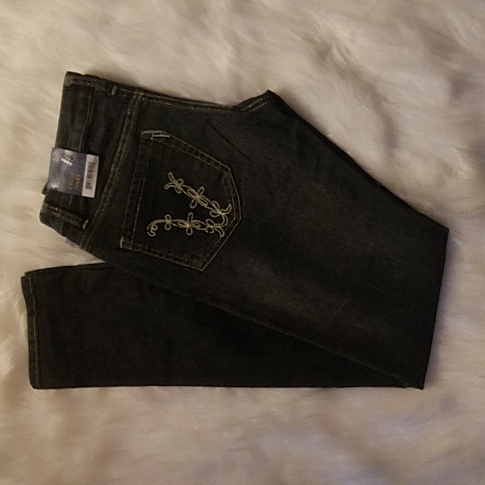 CREST SKINNY BLUE JEANS